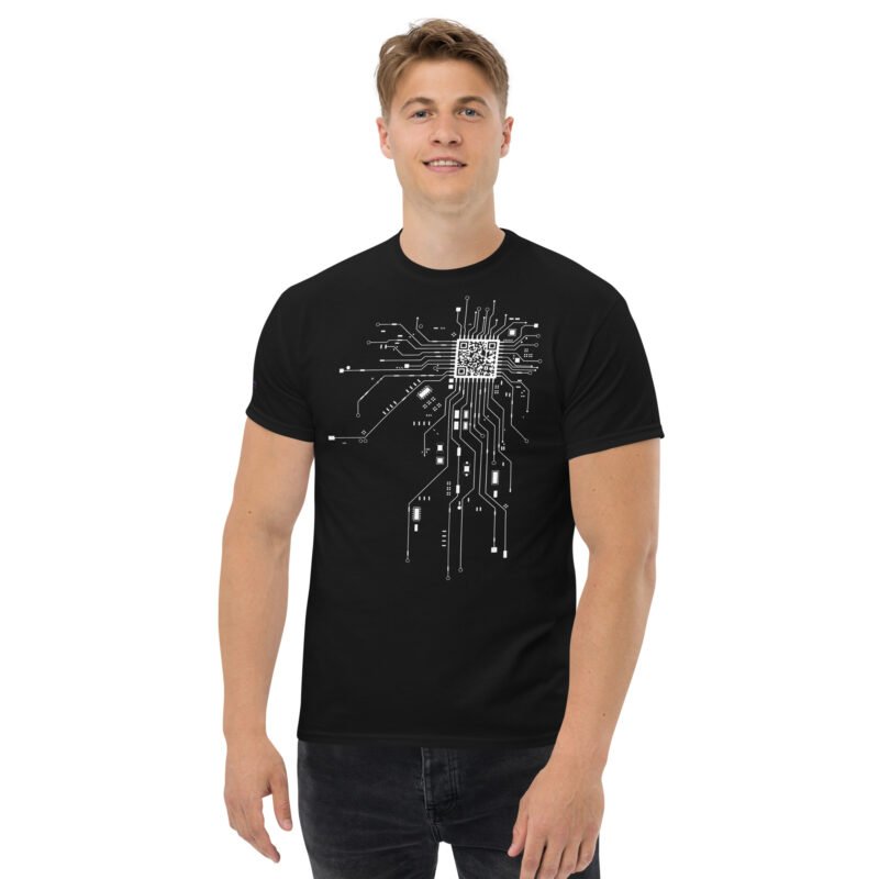 Microchip Dark T-Shirt - Image 5