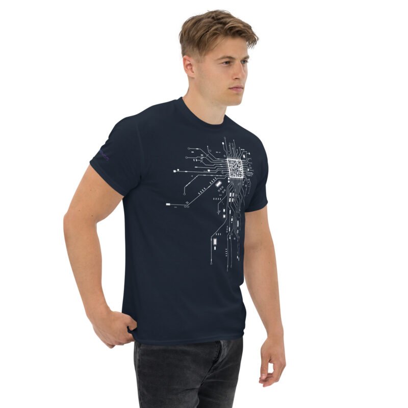 Microchip Dark T-Shirt - Image 9