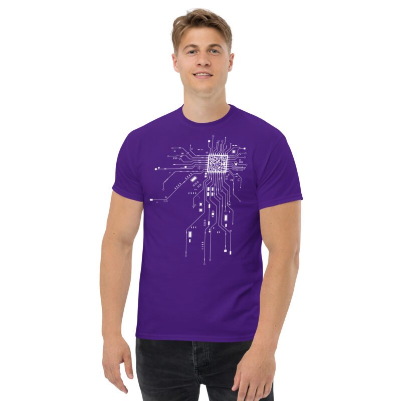 Microchip Dark T-Shirt - Image 10